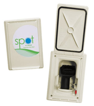 SPOT-15 Recessed Valve Assembly Almond - 4.5m Hose